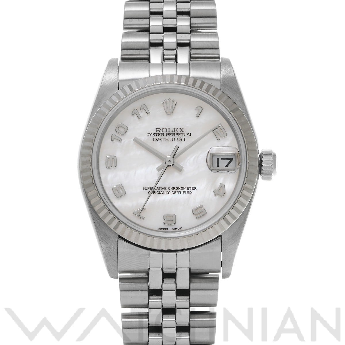 デイトジャスト 78274NA A番(1999年頃製造) ホワイトシェル ロレックス ROLEX ユニセックス 【中古】