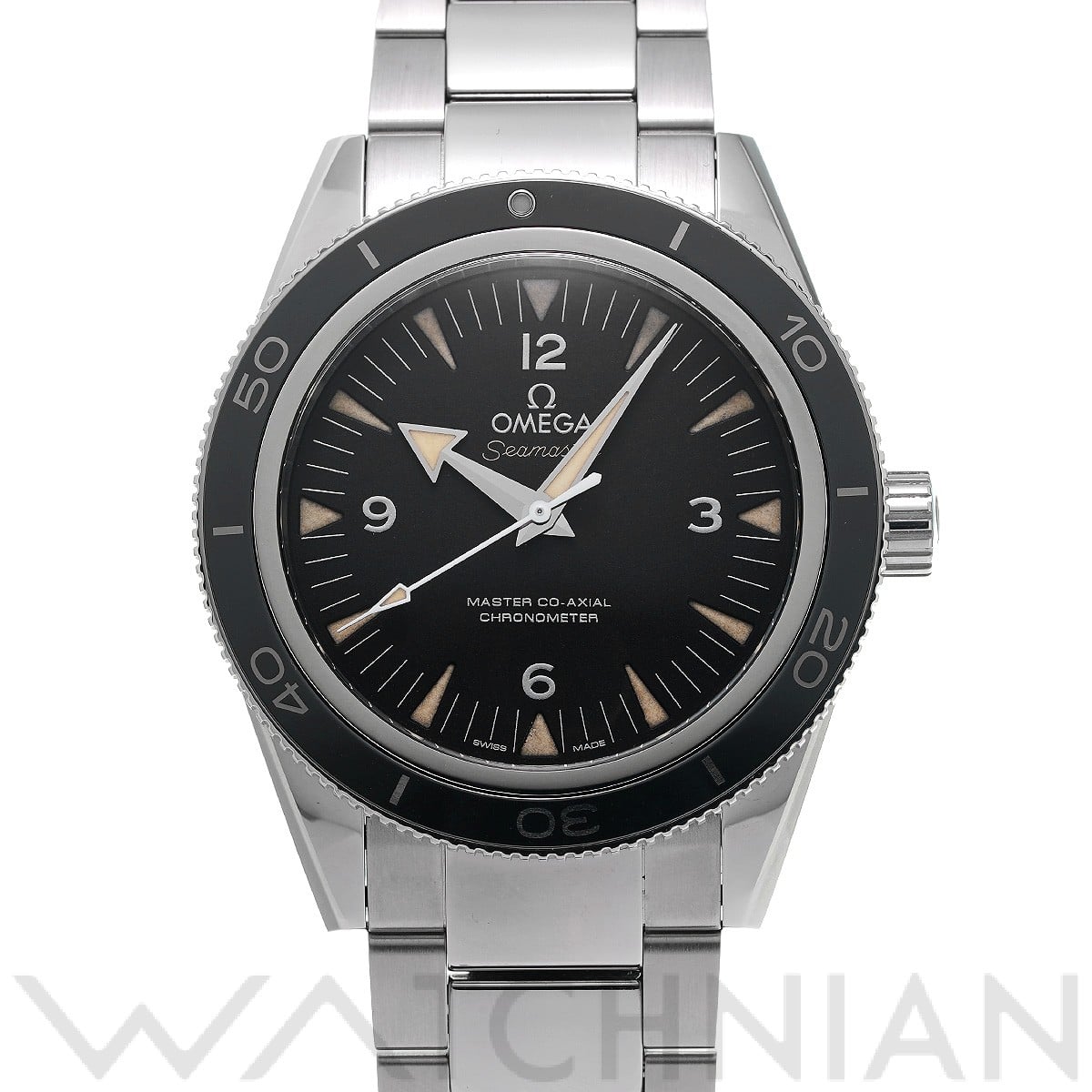 オメガ / OMEGA シーマスター 300 マスターコーアクシャル 233.30.41.21.01.001 ブラック メンズ 時計 【中古】【wristwatch】