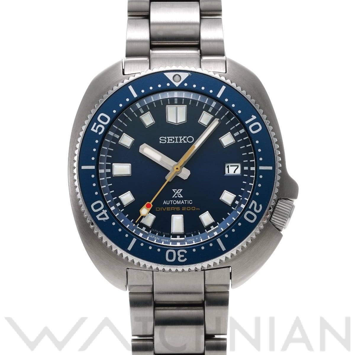 セイコー / SEIKO プロスペックス ダイバー メカニカル 55th SBDC123 ブルー メンズ 時計 【中古】【wristwatch】