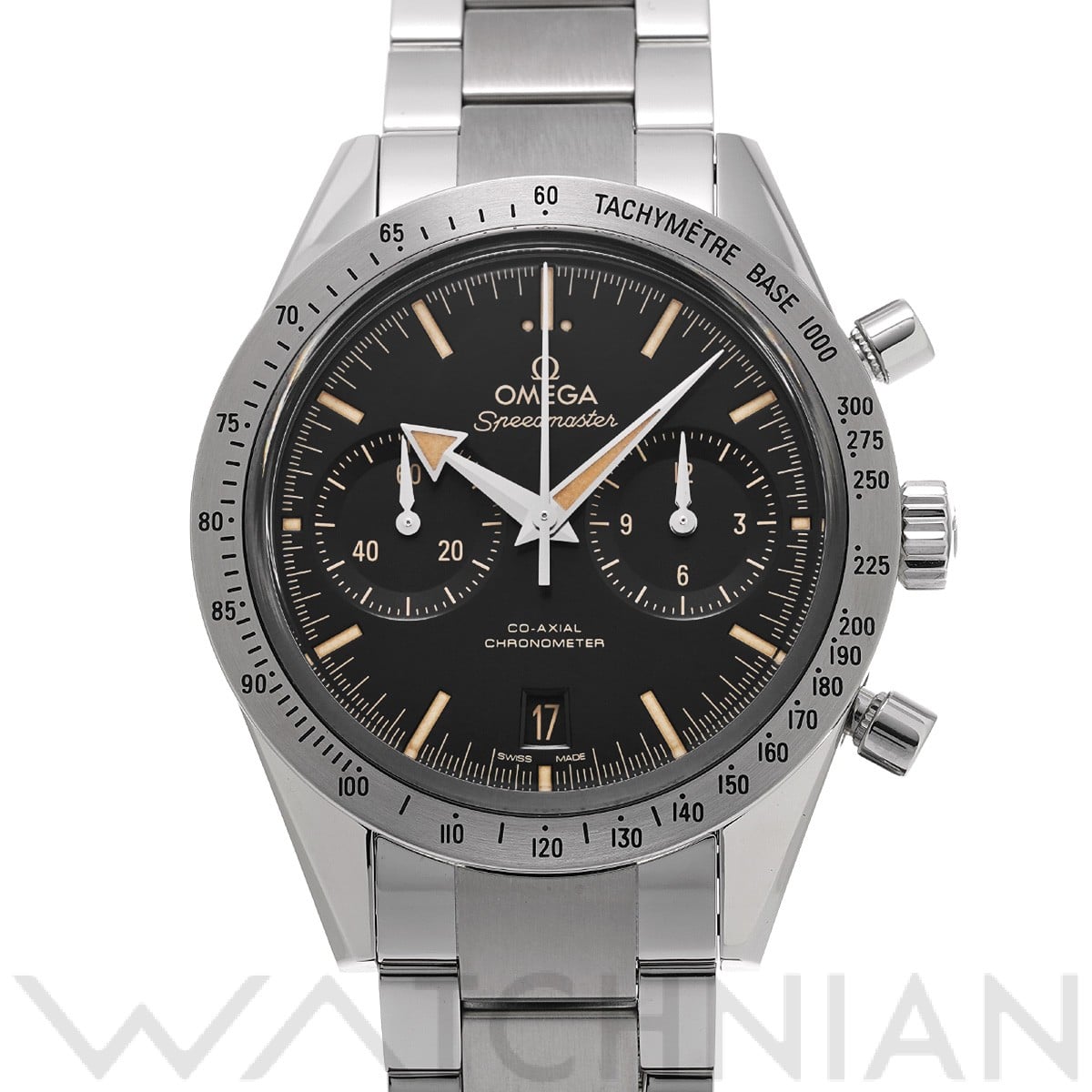 オメガ / OMEGA スピードマスター '57 コーアクシャル 331.10.42.51.01.002 ブラック メンズ 時計 【中古】【wristwatch】