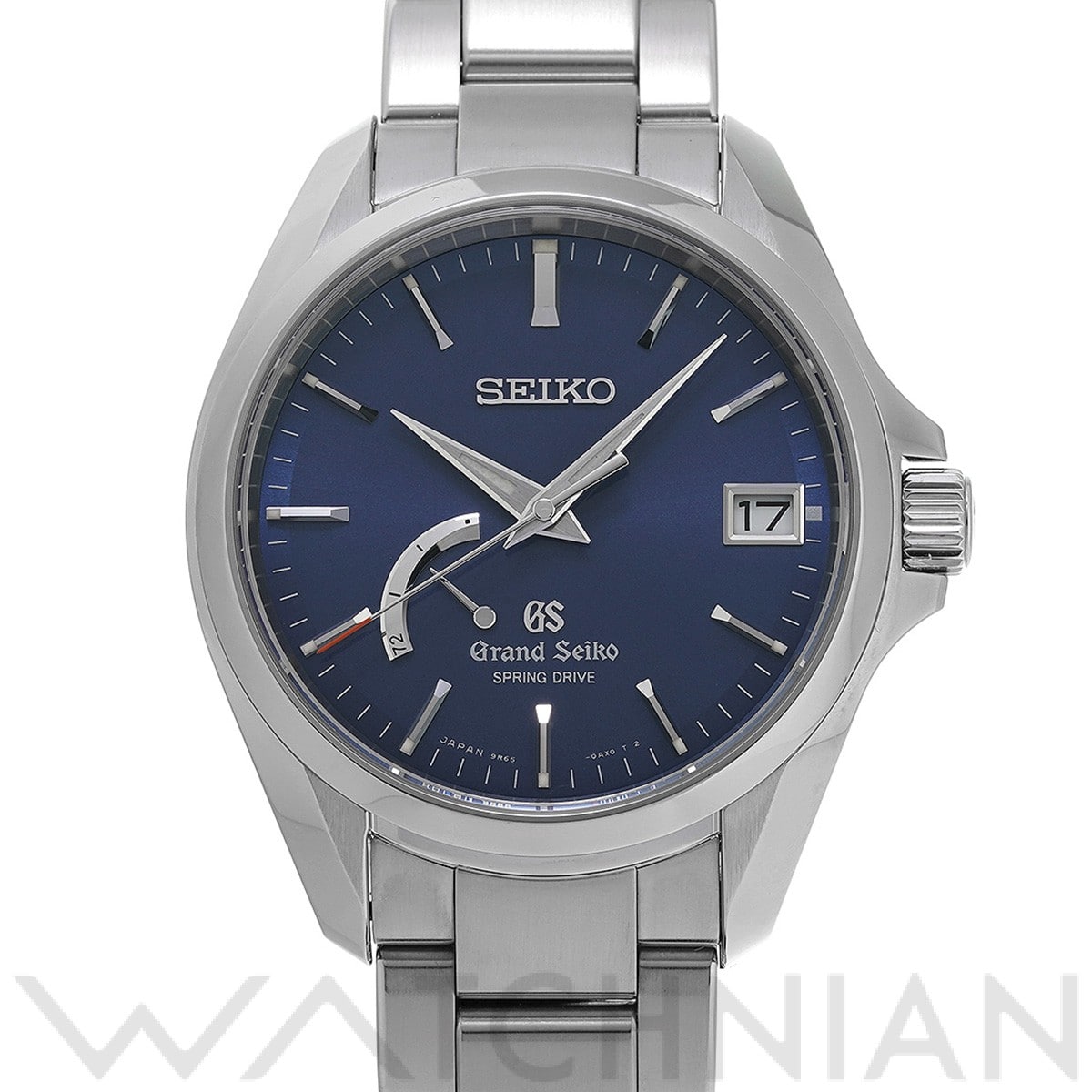グランドセイコー / Grand Seiko スプリングドライブ SBGA075 ブルー メンズ 時計 【中古】【wristwatch】