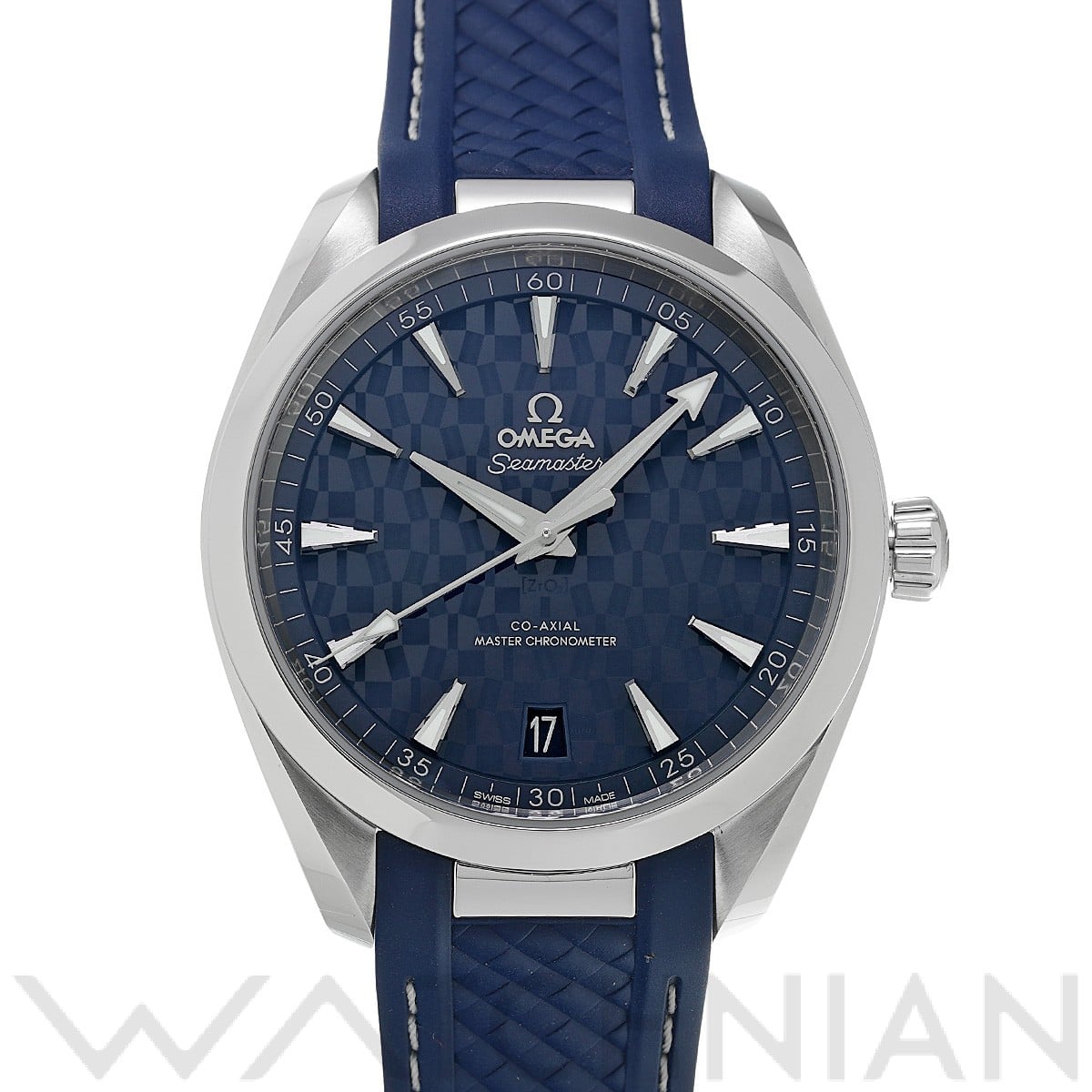 シーマスター アクアテラ コーアクシャル マスタークロノメーター 2020 東京オリンピック 522.12.41.21.03.001 ブルー オメガ OMEGA メンズ 【中古】