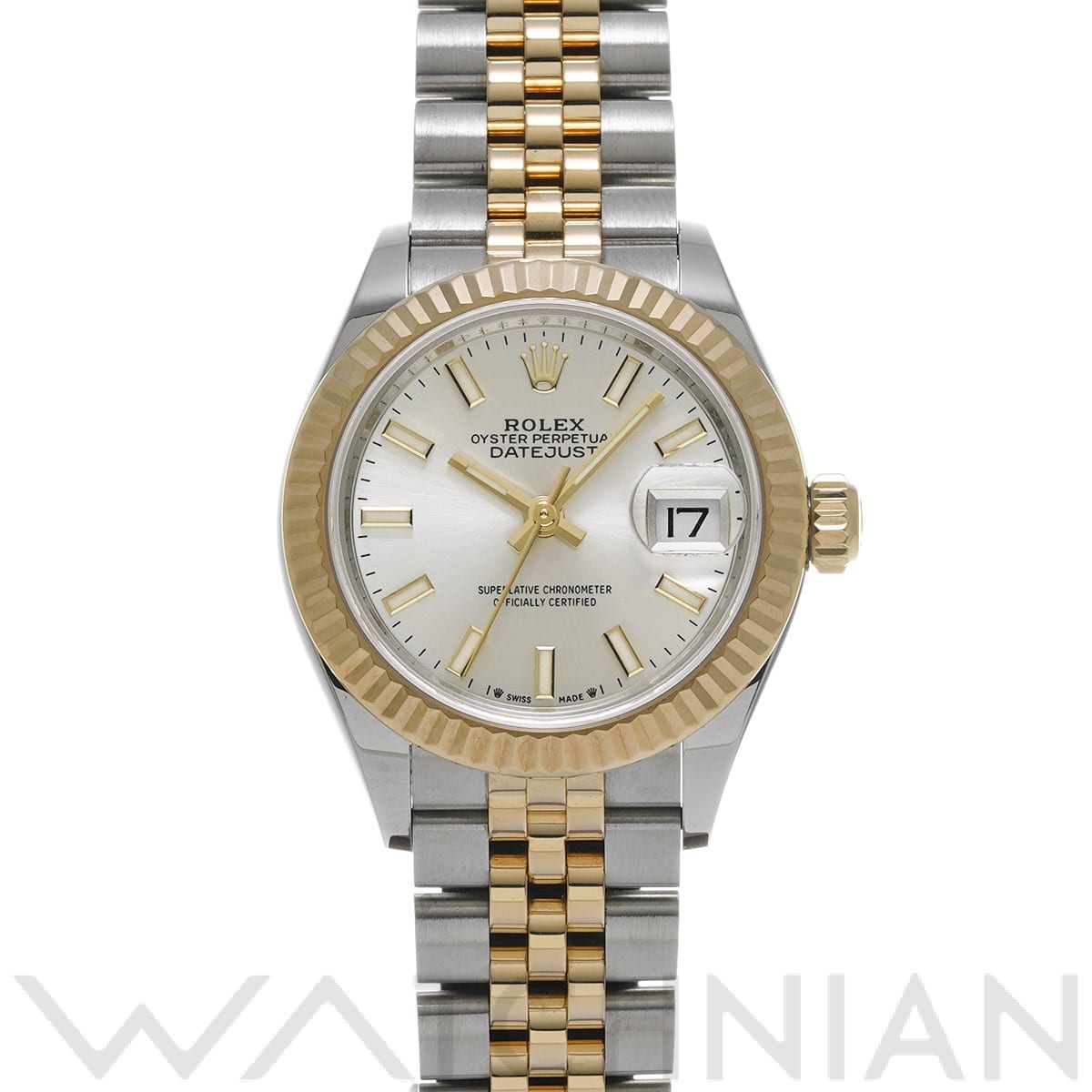 ロレックス レディ デイトジャスト 28 279173 シルバー レディース 時計 【中古】【wristwatch】