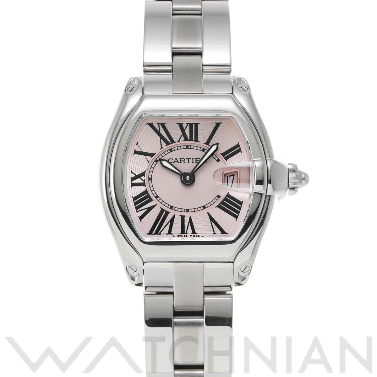 カルティエ / CARTIER ロードスター SM W62017V3 ピンク レディース 時計 【中古】【wristwatch】