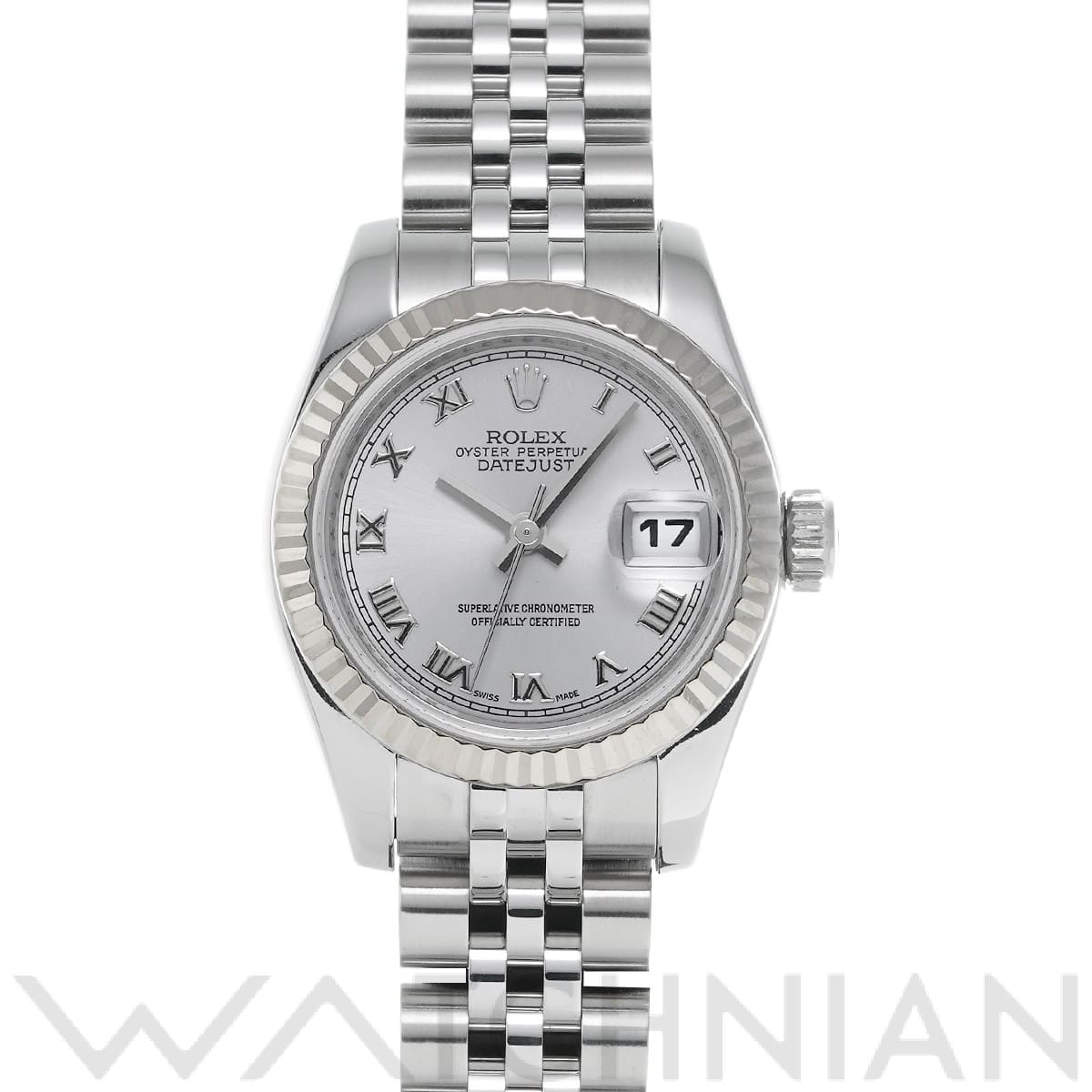 ロレックス レディ デイトジャスト 26 179174 シルバー レディース 時計 【中古】【wristwatch】