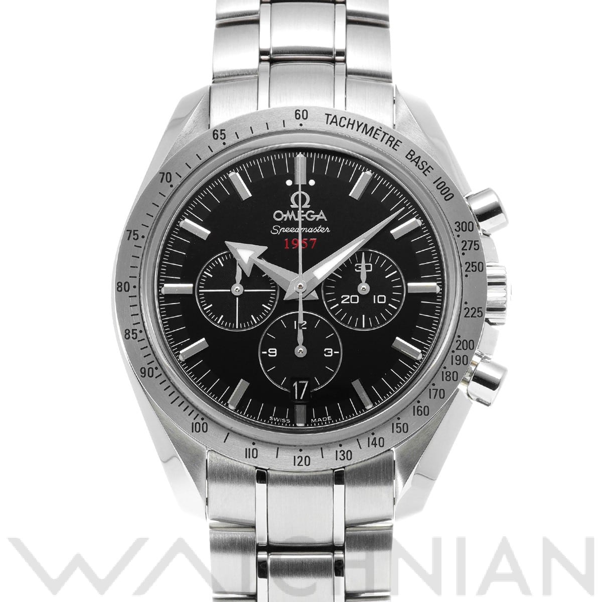 オメガ / OMEGA スピードマスター ブロードアロー 1957 コーアクシャル 321.10.42.50.01.001 ブラック メンズ 時計 【中古】【wristwatch】