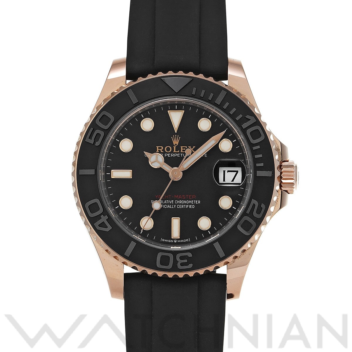 ヨットマスター 37 268655 ランダムシリアル ブラック ロレックス ROLEX ユニセックス 【中古】