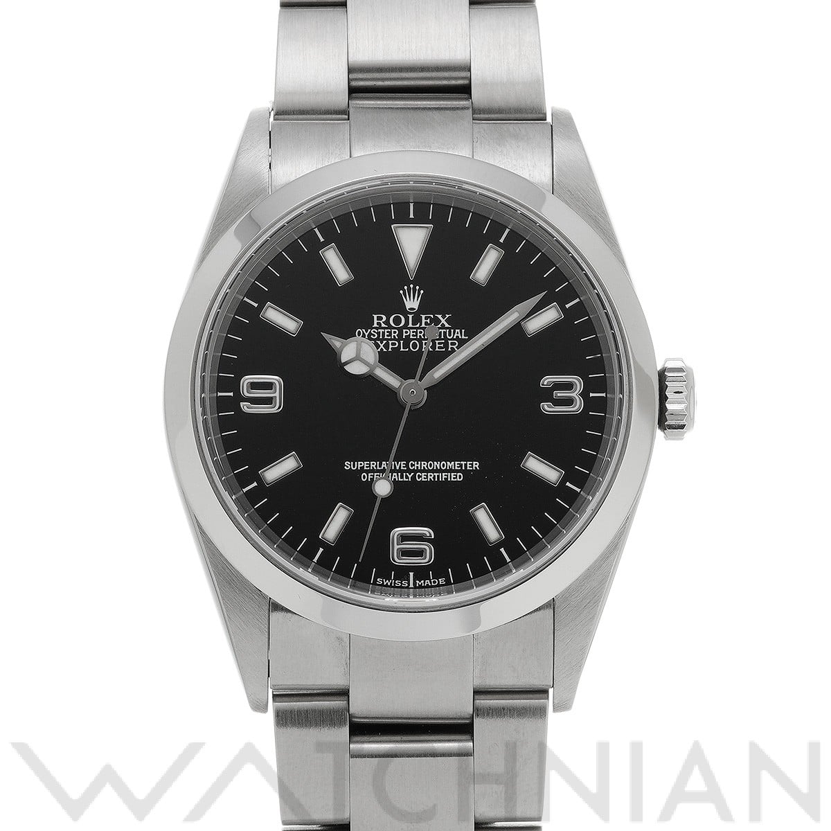 ロレックス エクスプローラー 114270 ブラック メンズ 時計 【中古】【wristwatch】