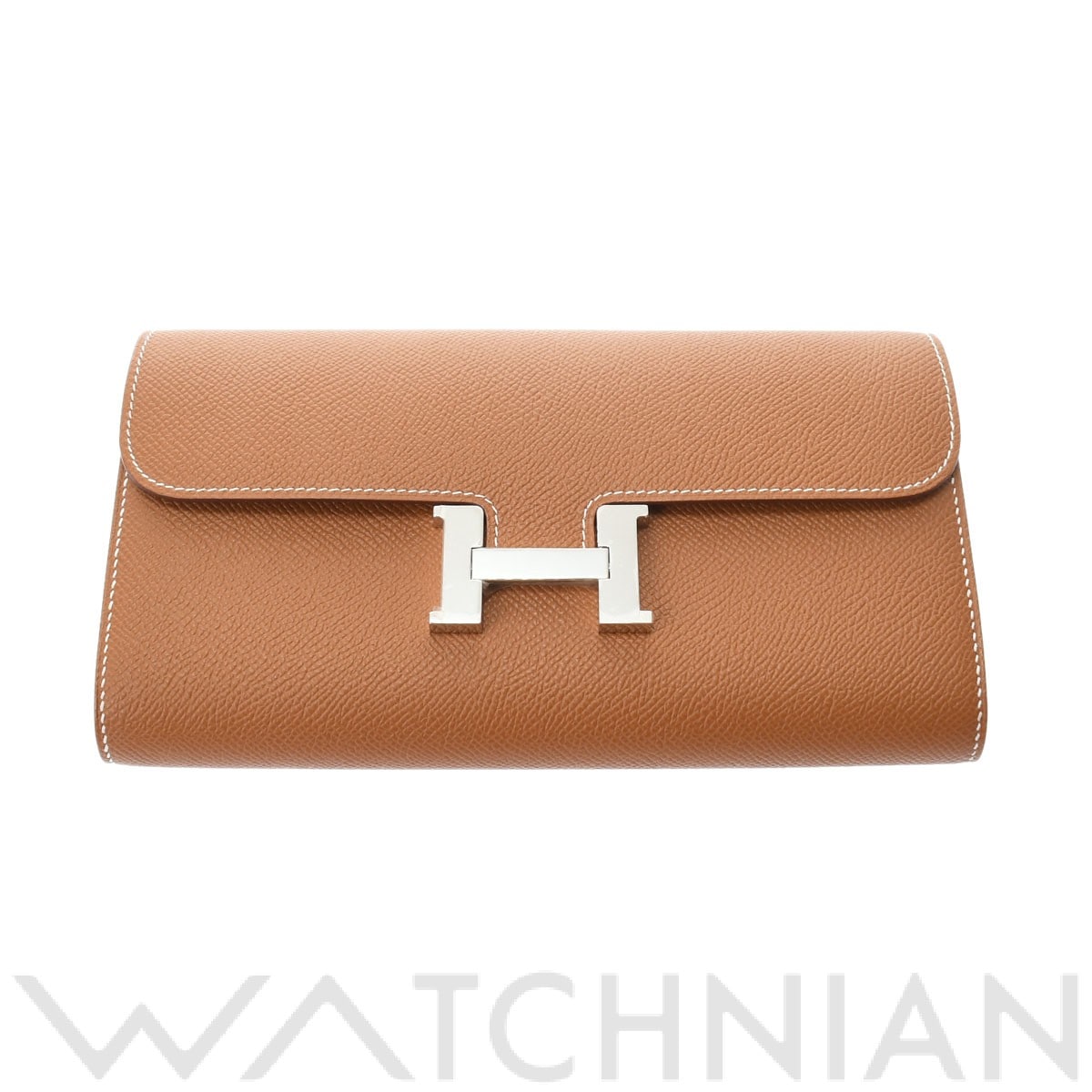 エルメス コンスタンスロング トゥーゴー ゴールド/パラジウム金具 ヴォーエプソン レディース 財布 【新品】【purse】