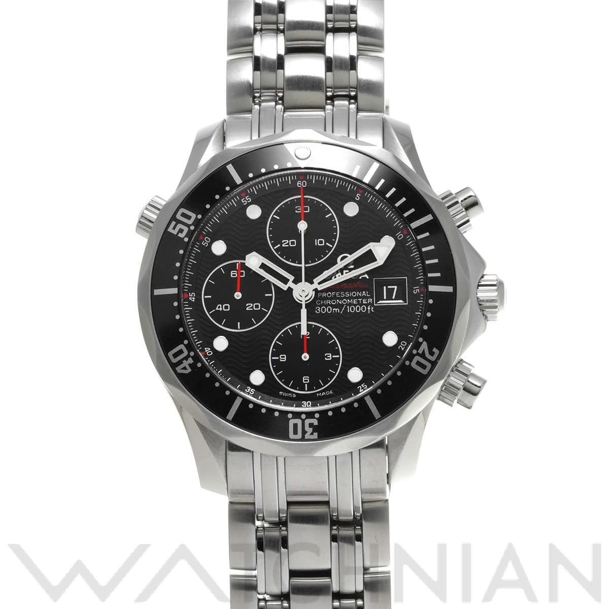 オメガ / OMEGA シーマスター ダイバー300 クロノグラフ 213.30.42.40.01.001 ブラック メンズ 時計 【中古】【wristwatch】