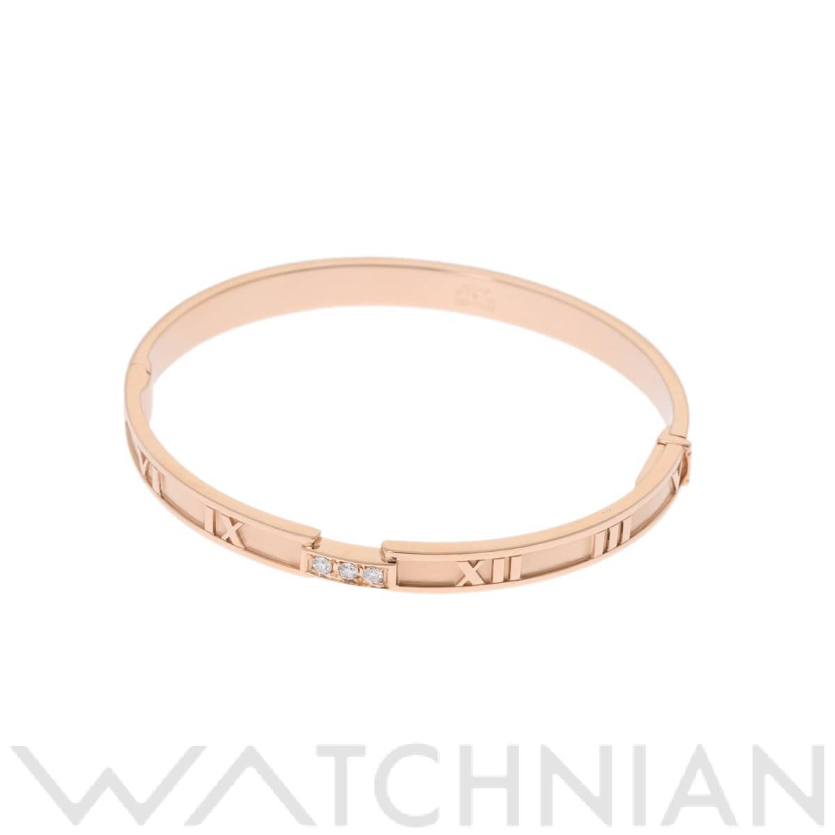 ティファニー アトラスブレスレット 3PD ゴールド K18ピンクゴールド PG レディース ジュエリー 【中古】【jewelry】