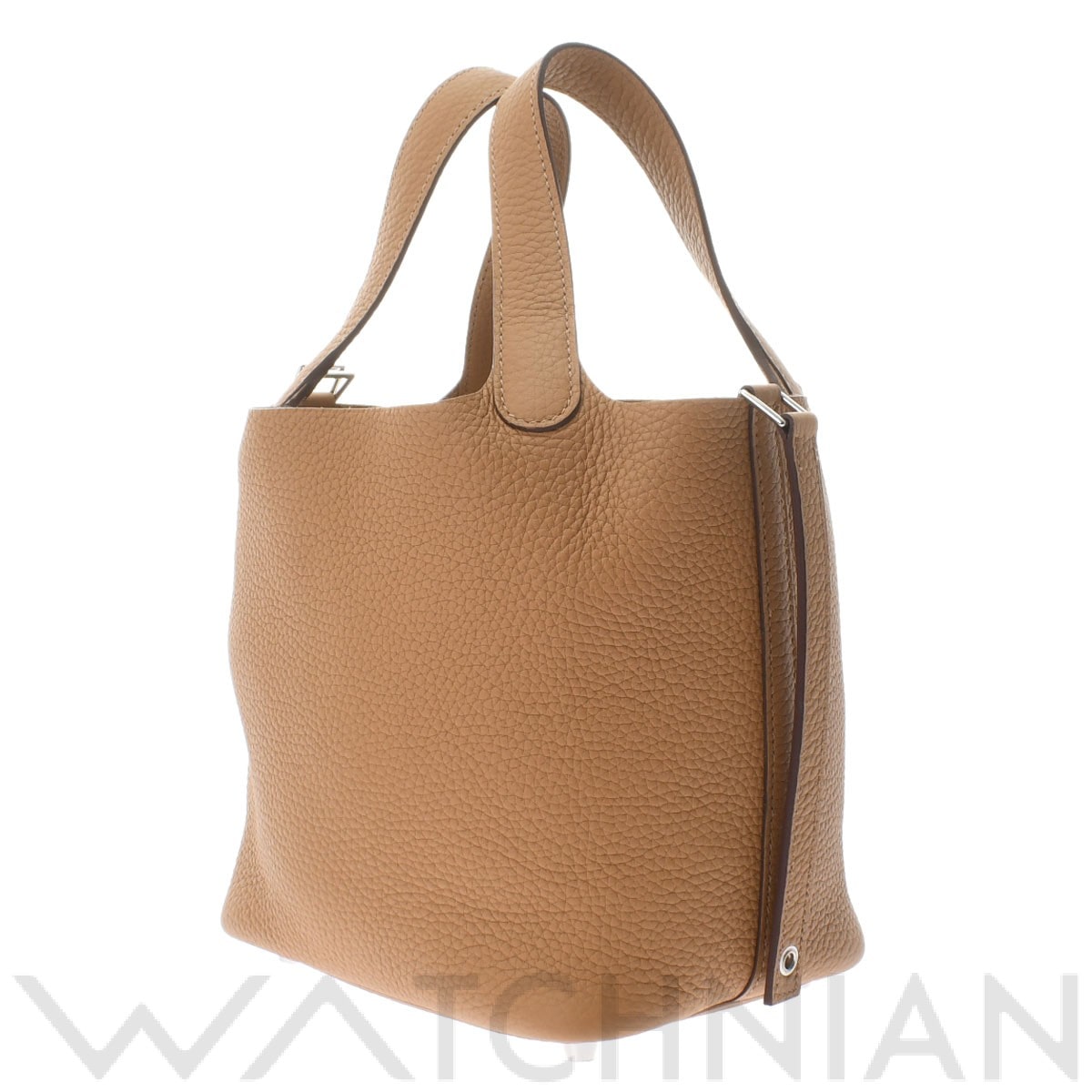 ピコタンロック PM ビスキュイ/パラジウム金具 トリヨンクレマンス HERMES エルメス レディース 【新品】