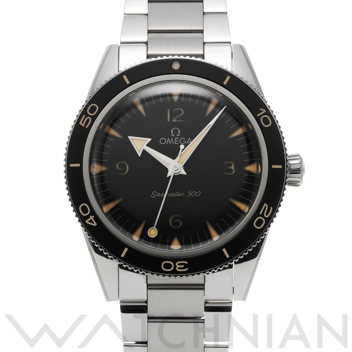 オメガ / OMEGA シーマスター 300 コーアクシャル マスタークロノメーター 234.30.41.21.01.001 ブラック メンズ 時計 【中古】【wristwatch】