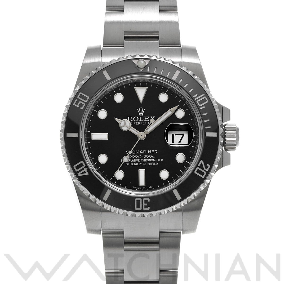 ロレックス サブマリーナ デイト 116610LN ブラック メンズ 時計 【中古】【wristwatch】