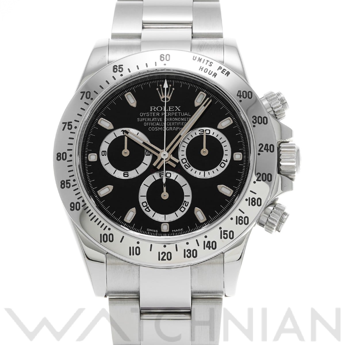 ロレックス コスモグラフ デイトナ 116520 ブラック メンズ 時計 【中古】【wristwatch】