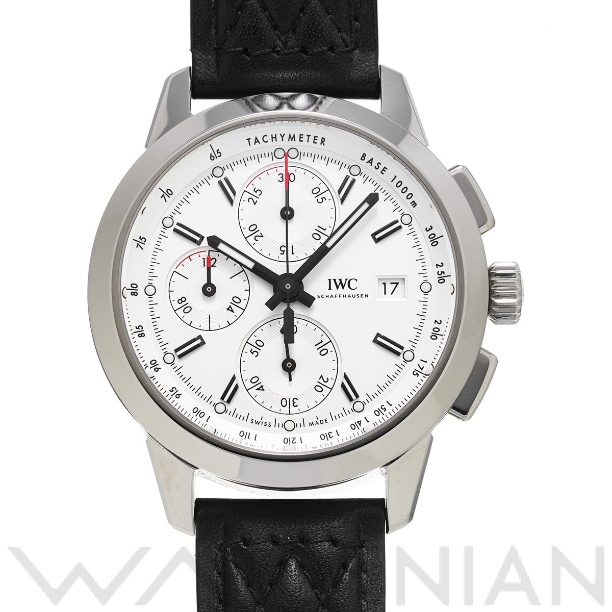 インヂュニア クロノグラフ W 125 IW380701 シルバーメッキ インターナショナルウォッチカンパニー IWC メンズ 【中古】