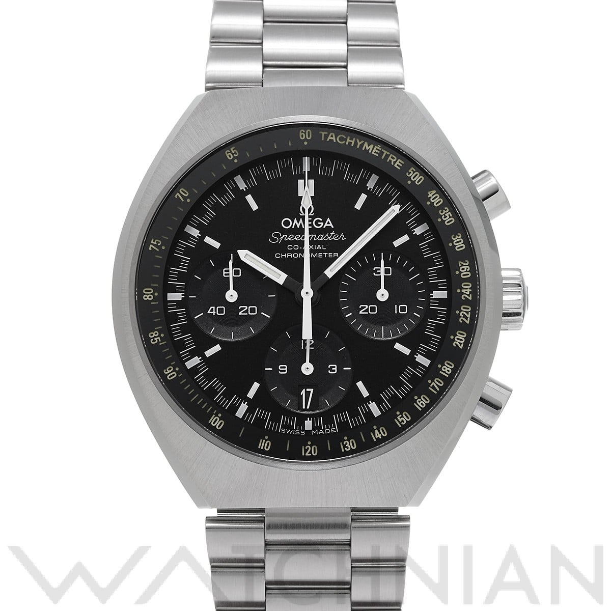オメガ / OMEGA スピードマスター マーク II コーアクシャル 327.10.43.50.01.001 ブラック メンズ 時計 【中古】【wristwatch】