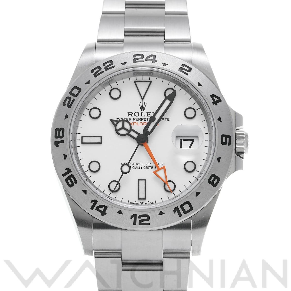 ロレックス エクスプローラーII 226570 ホワイト メンズ 時計 【中古】【wristwatch】