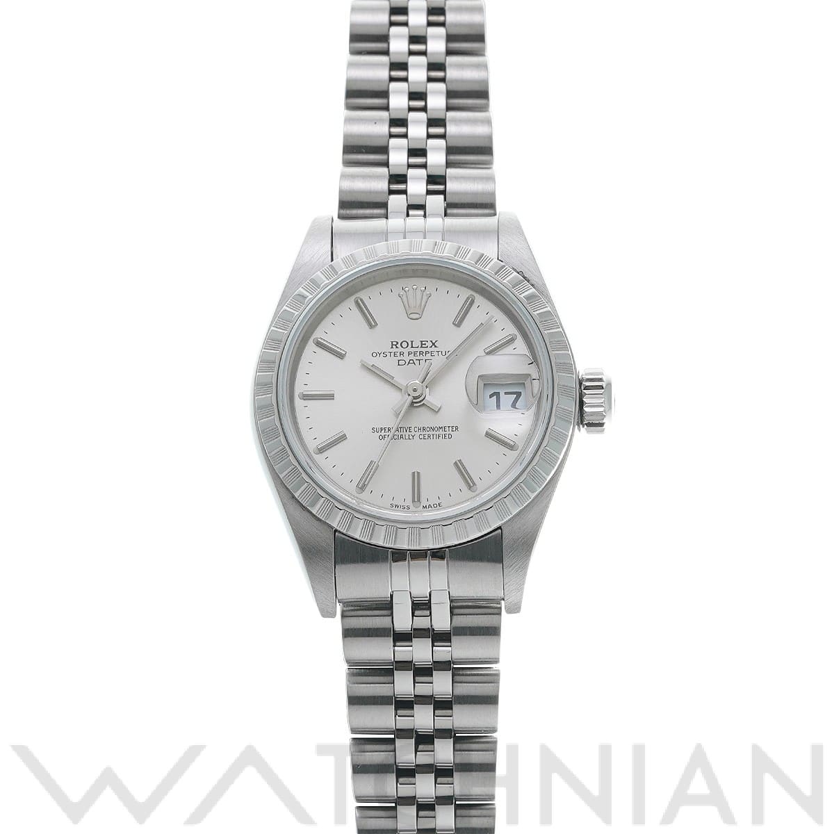 オイスターパーペチュアル デイト 79240 P番(2001年頃製造) シルバー ロレックス ROLEX レディース 【中古】