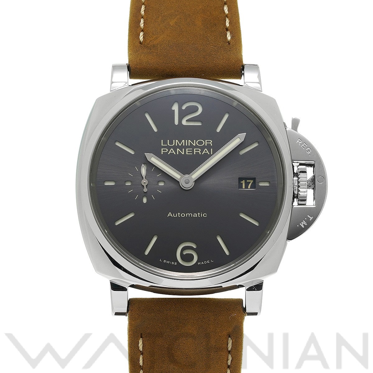 パネライ / PANERAI ルミノール ドゥエ 3デイズ アッチャイオ PAM00904 アンスラサイト メンズ 時計 【中古】【wristwatch】
