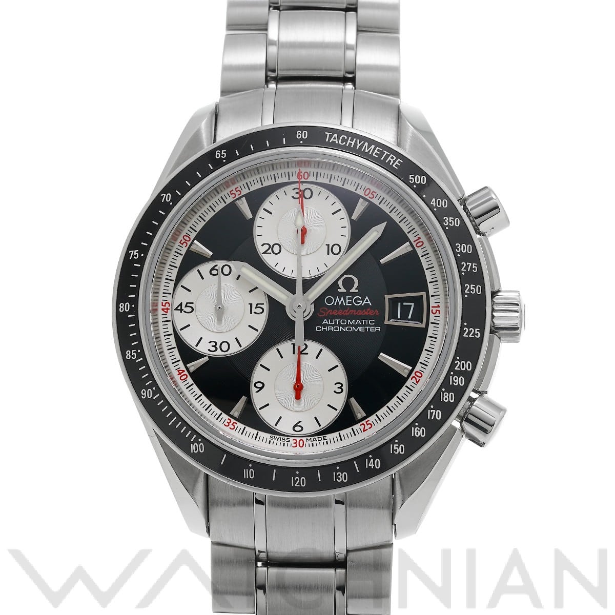 オメガ / OMEGA スピードマスター デイト 3210.51 ブラック/シルバー メンズ 時計 【中古】【wristwatch】