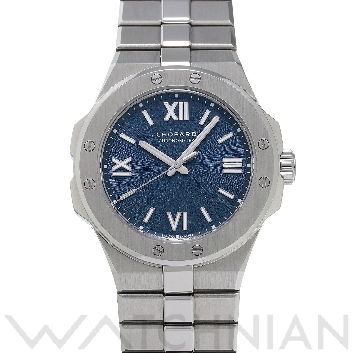 ショパール アルパイン イーグル 36 298601-3001 ブルー ユニセックス 時計 【中古】【wristwatch】