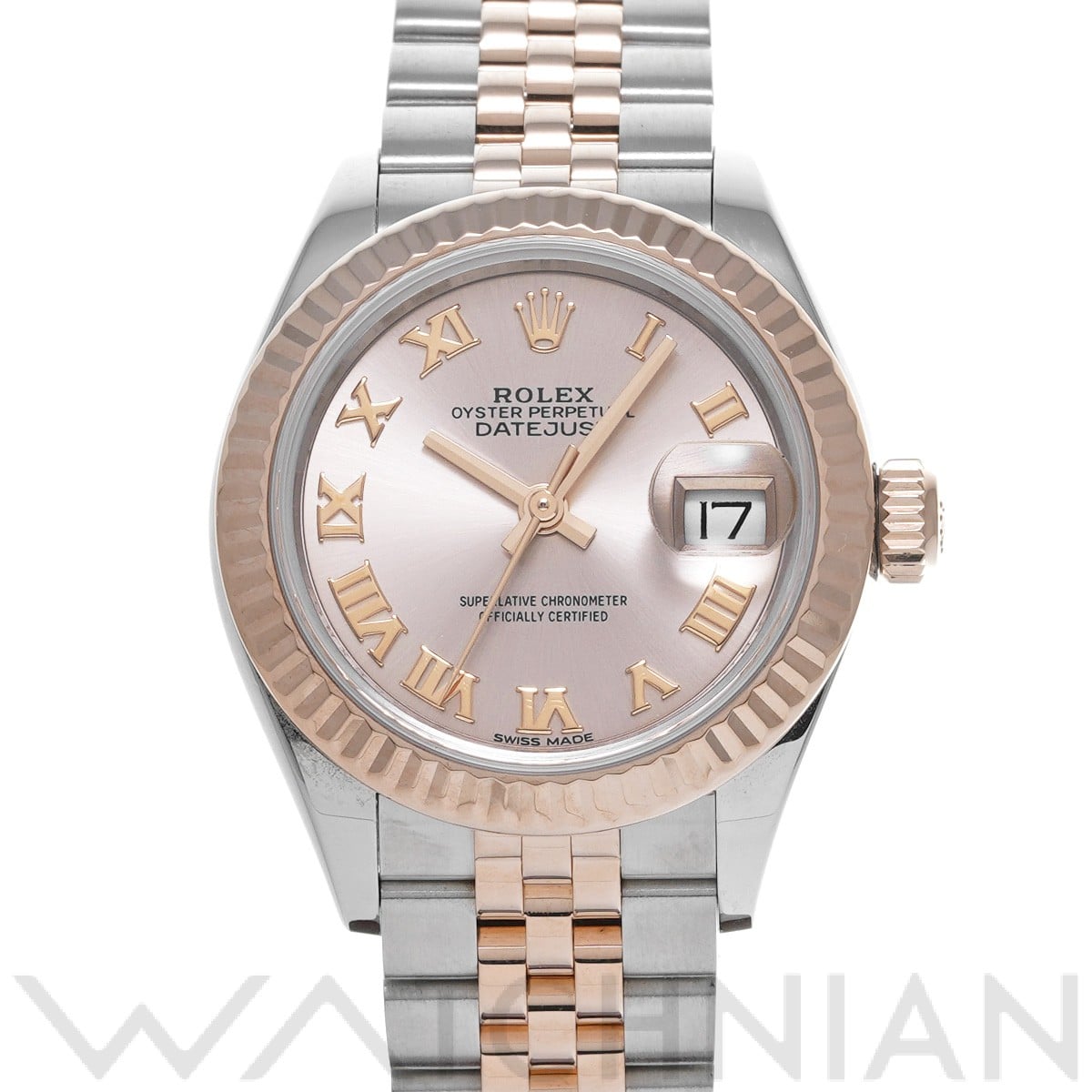 ロレックス レディ デイトジャスト 28 279171 ピンク レディース 時計 【中古】【wristwatch】