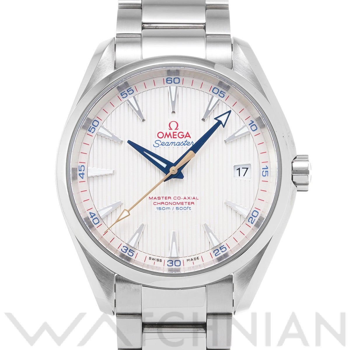 オメガ / OMEGA シーマスター アクアテラ マスターコーアクシャル ゴルフ ライダーカップ 231.10.42.21.02.004 シルバー メンズ 時計 【中古】【wristwatch】