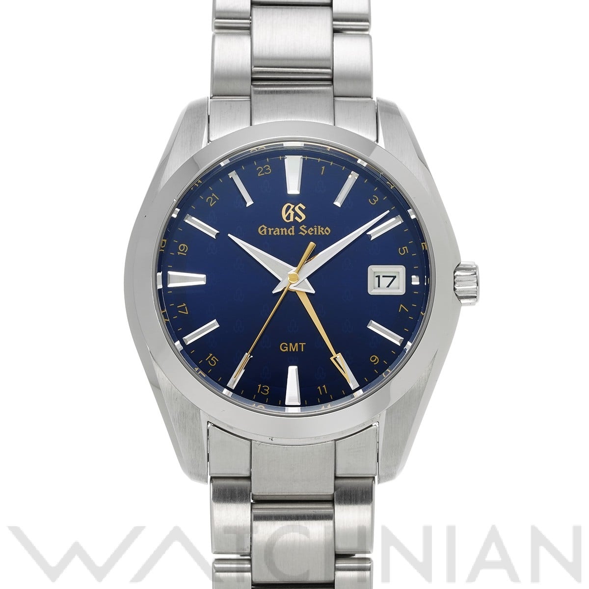 グランドセイコー / Grand Seiko ヘリテージコレクション クォーツ GMT クォーツウォッチ 50th SBGN009 ディープブルー メンズ 時計 【中古】【wristwatch】