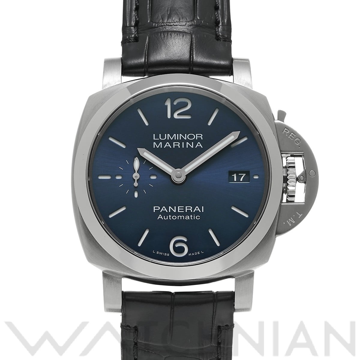 パネライ / PANERAI ルミノールマリーナ PAM01393 ブルー メンズ 時計 【中古】【wristwatch】