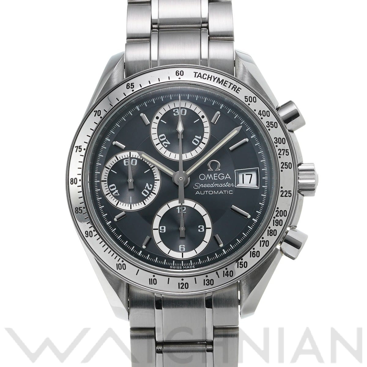 オメガ / OMEGA スピードマスター デイト 3513.46 ブルーグレー メンズ 時計 【中古】【wristwatch】