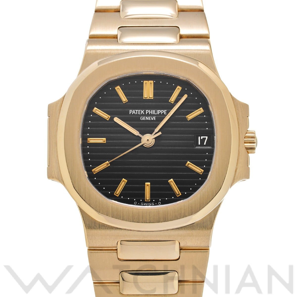 パテック フィリップ / PATEK PHILIPPE ノーチラス 3800/001 ダークブルー メンズ 時計 【中古】【wristwatch】
