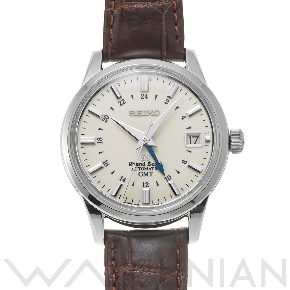 メカニカル GMT SBGM021 アイボリー グランドセイコー Grand Seiko メンズ 【中古】