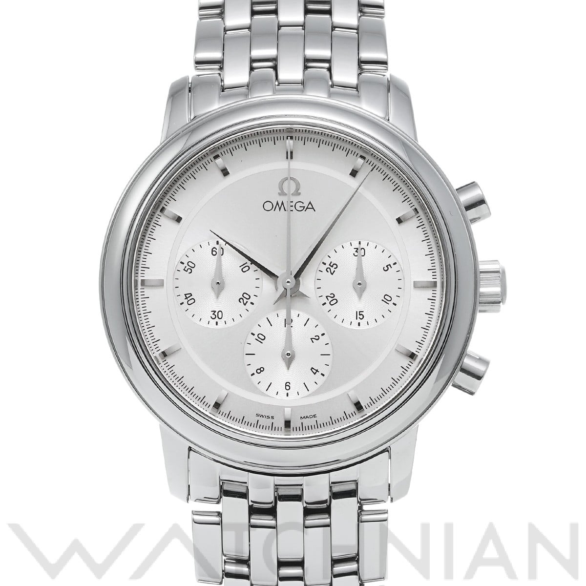 オメガ / OMEGA デ・ヴィル プレステージ クロノグラフ 4540.31 シルバー メンズ 時計 【中古】【wristwatch】