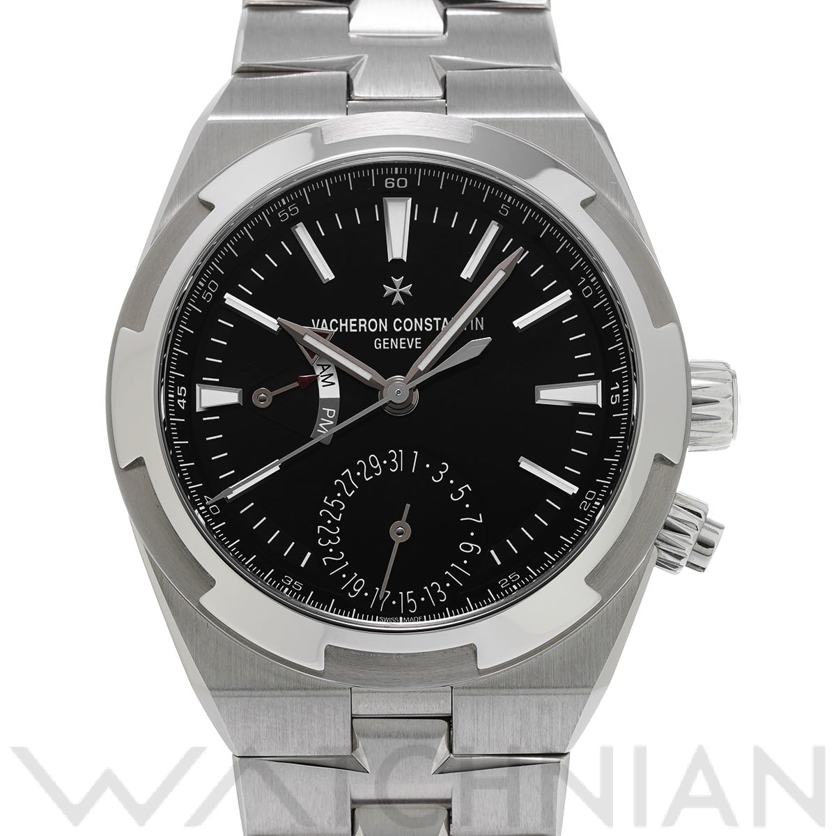 ヴァシュロン コンスタンタン / VACHERON CONSTANTIN オーバーシーズ デュアルタイム 7900V/110A-B546 ブラック メンズ 時計 【中古】【wristwatch】