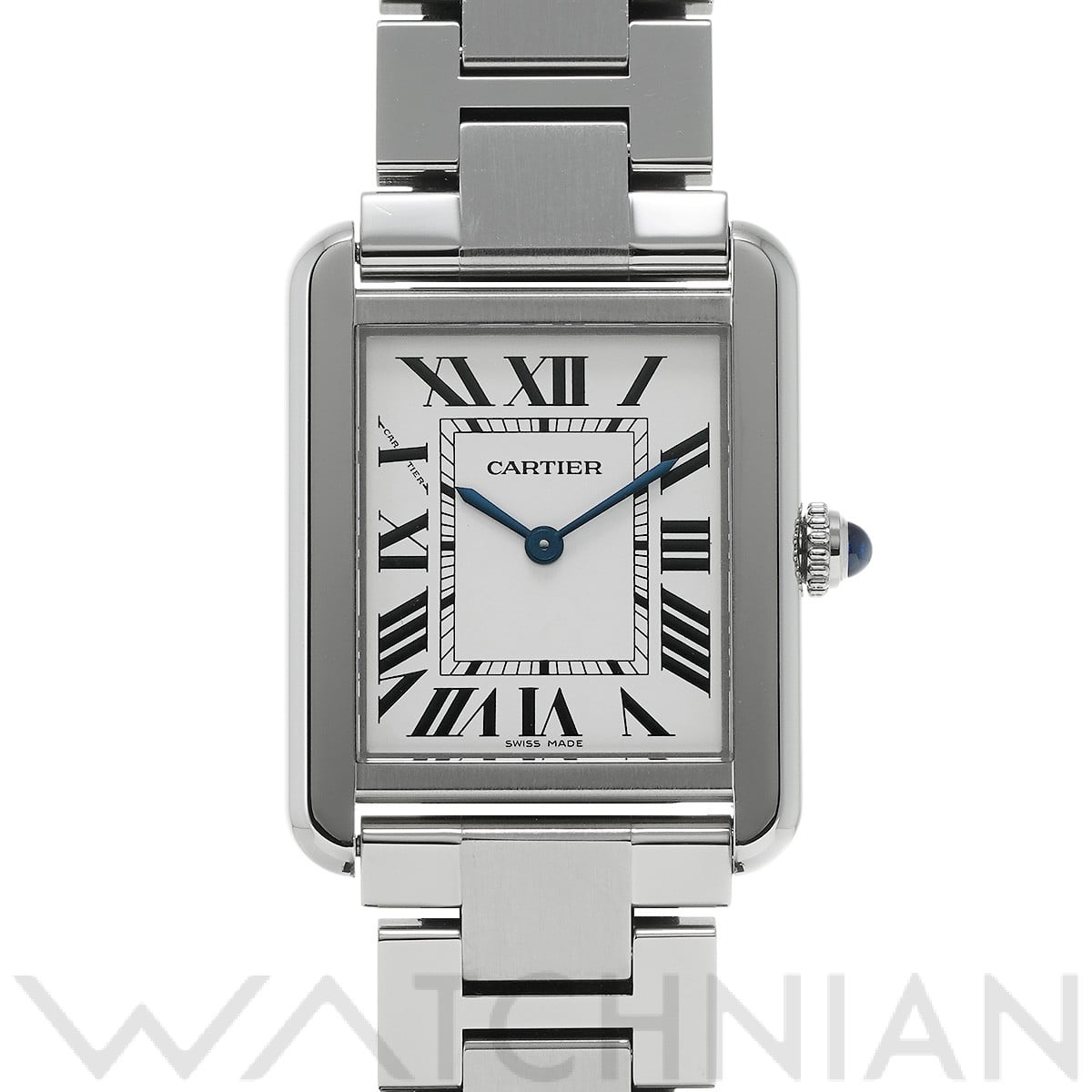 カルティエ / CARTIER タンク ソロ SM W5200013 シルバー レディース 時計 【中古】【wristwatch】