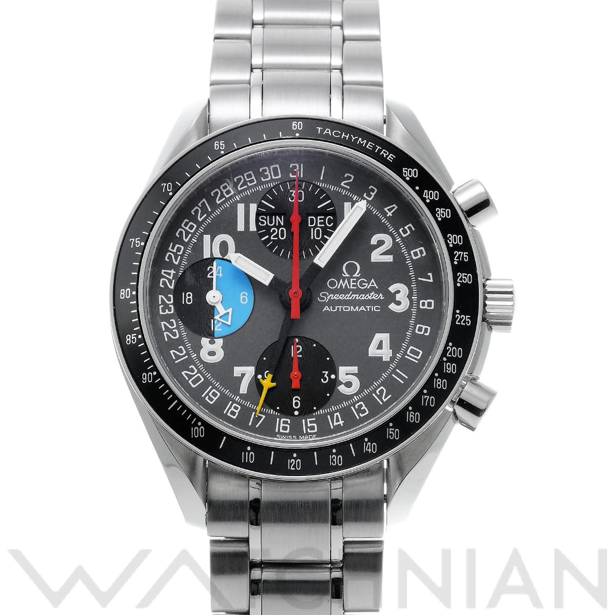 オメガ / OMEGA スピードマスター マーク40 AM/PM 3520.53 グレー/ブラック メンズ 時計 【中古】【wristwatch】