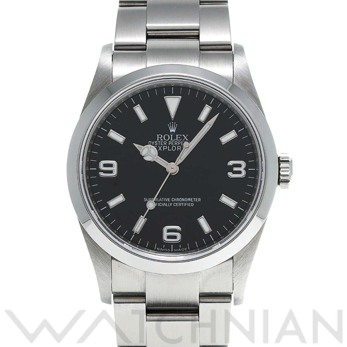 ロレックス エクスプローラー 114270 ブラック メンズ 時計 【中古】【wristwatch】