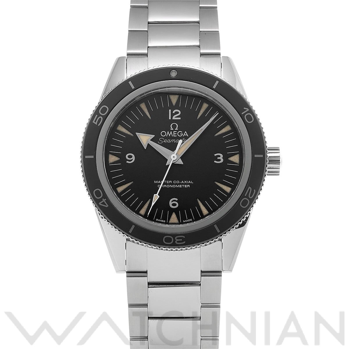 オメガ / OMEGA シーマスター 300 マスターコーアクシャル 233.30.41.21.01.001 ブラック メンズ 時計 【中古】【wristwatch】