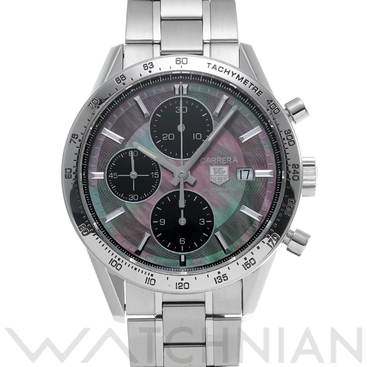 タグ ホイヤー / TAG HEUER カレラ キャリバー16 クロノグラフ CV201P.BA0794 ブラックシェル/ブラック メンズ 時計 【中古】【wristwatch】