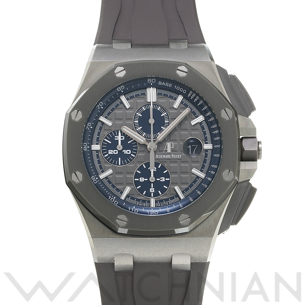 オーデマ ピゲ ロイヤルオーク オフショア クロノグラフ 26400IO.OO.A004CA.02 グレー/ブルー メンズ 時計 【中古】【wristwatch】