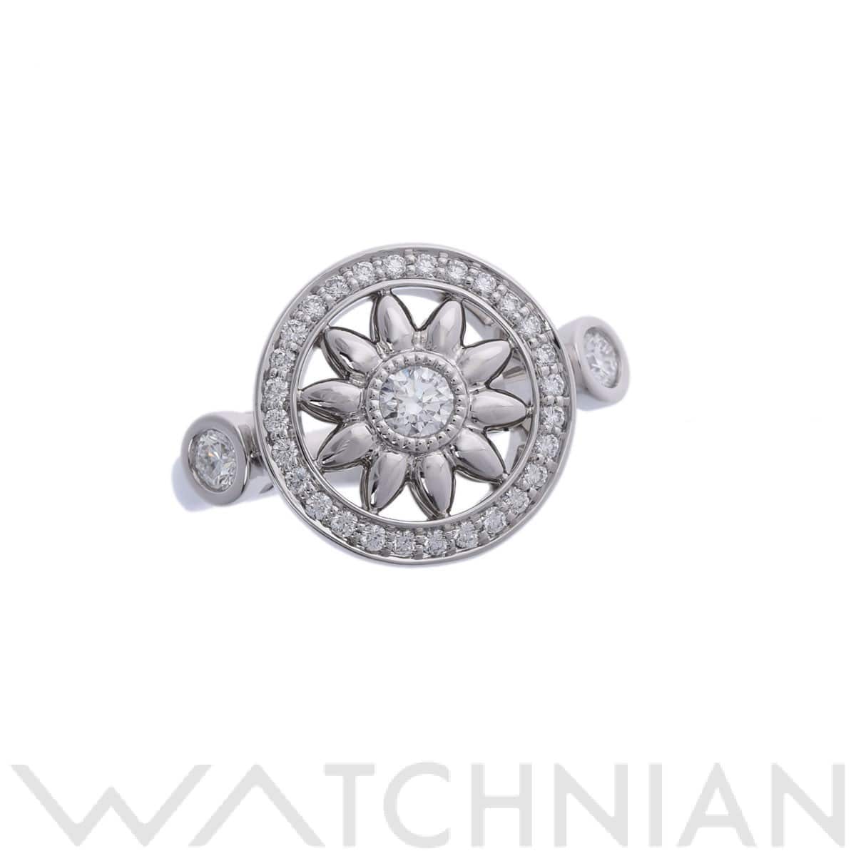 ハリー ウィンストン ウィンストン ゲートリング シルバー FRDPRD1MWG Pt950プラチナ レディース ジュエリー 【中古】【jewelry】