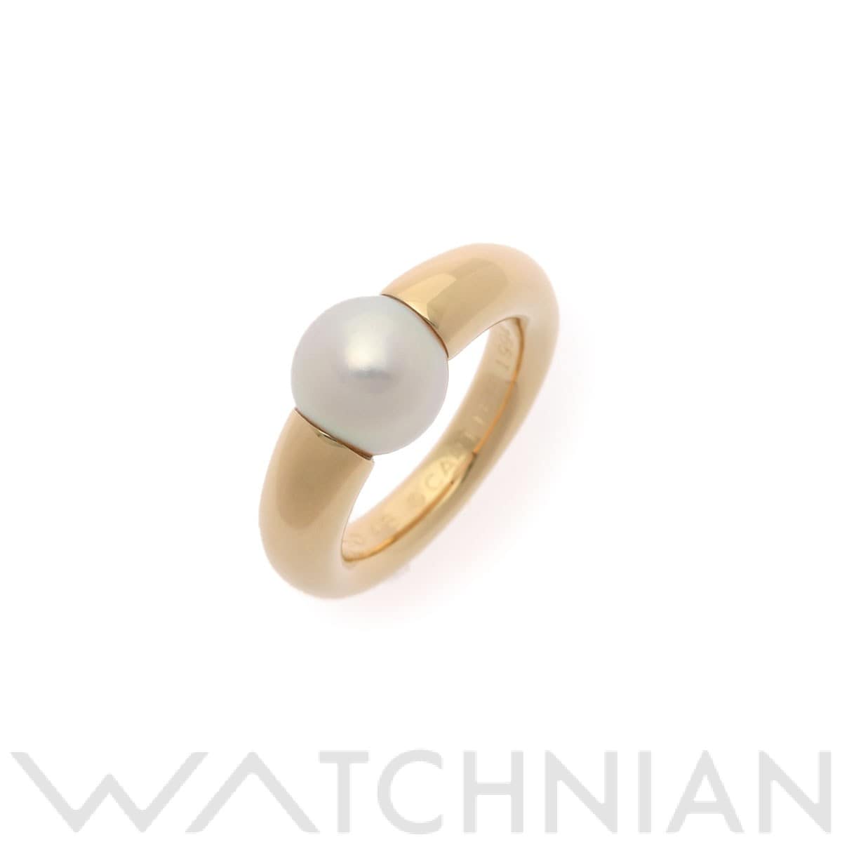カルティエ ペルラ リング #48 ゴールド K18イエローゴールド YG レディース ジュエリー 【中古】【jewelry】