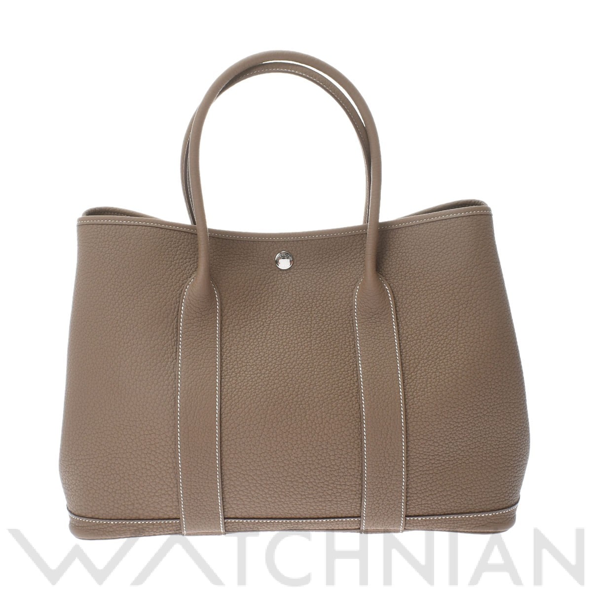 ガーデンパーティ PM エトゥープ/パラジウム金具 ネゴンダ HERMES エルメス レディース 【新品】