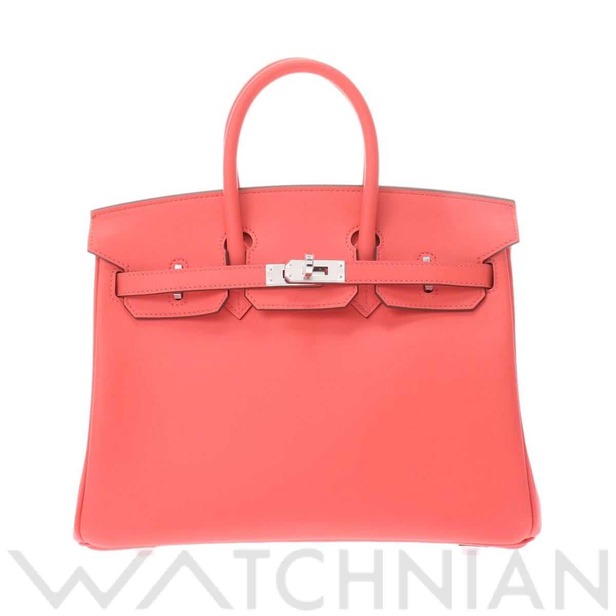 エルメス / HERMES バーキン 25 ローズテキサス/パラジウム金具 ヴォースイフト レディース バッグ 【未使用】【bag】