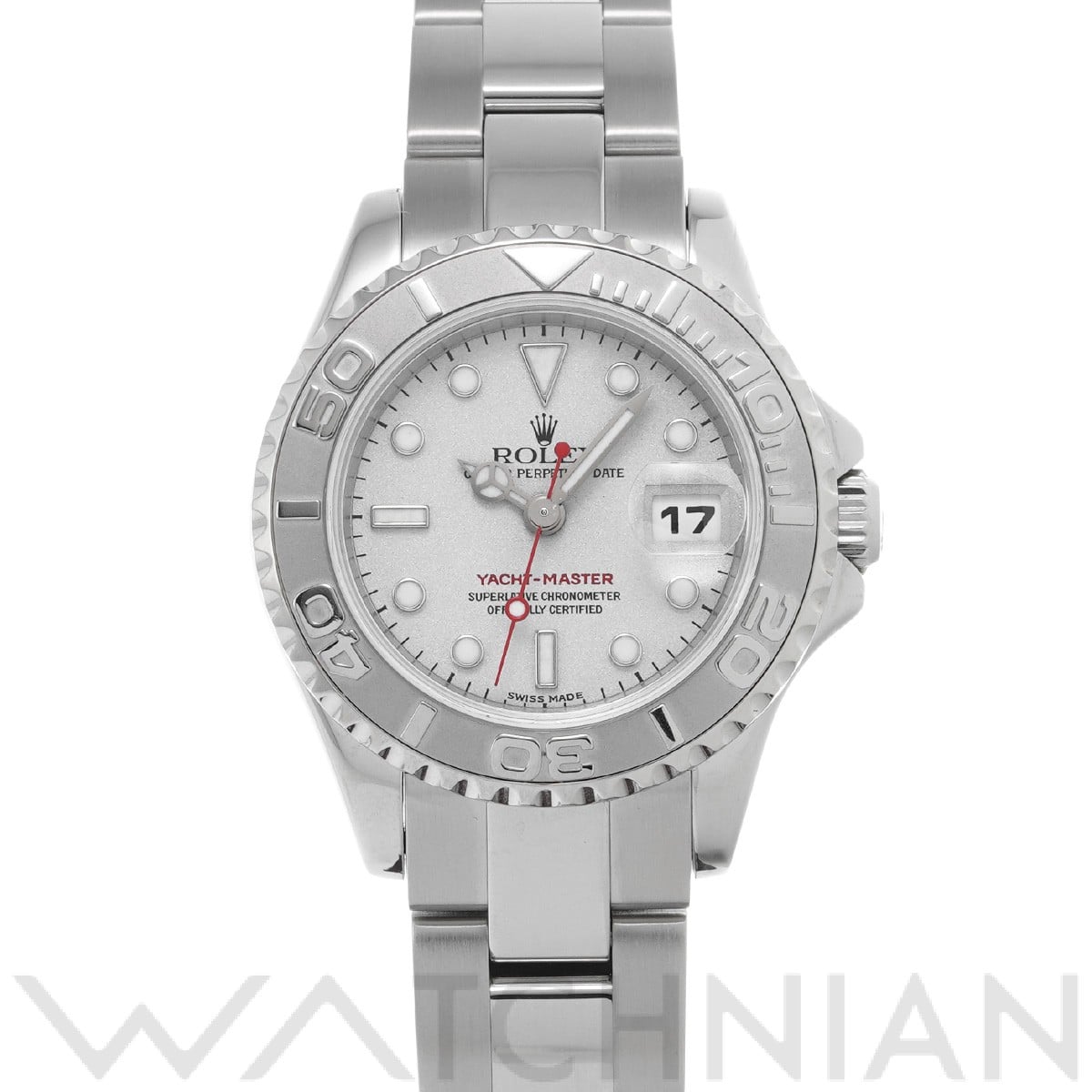 ロレックス ヨットマスター 29 169622 グレー レディース 時計 【中古】【wristwatch】