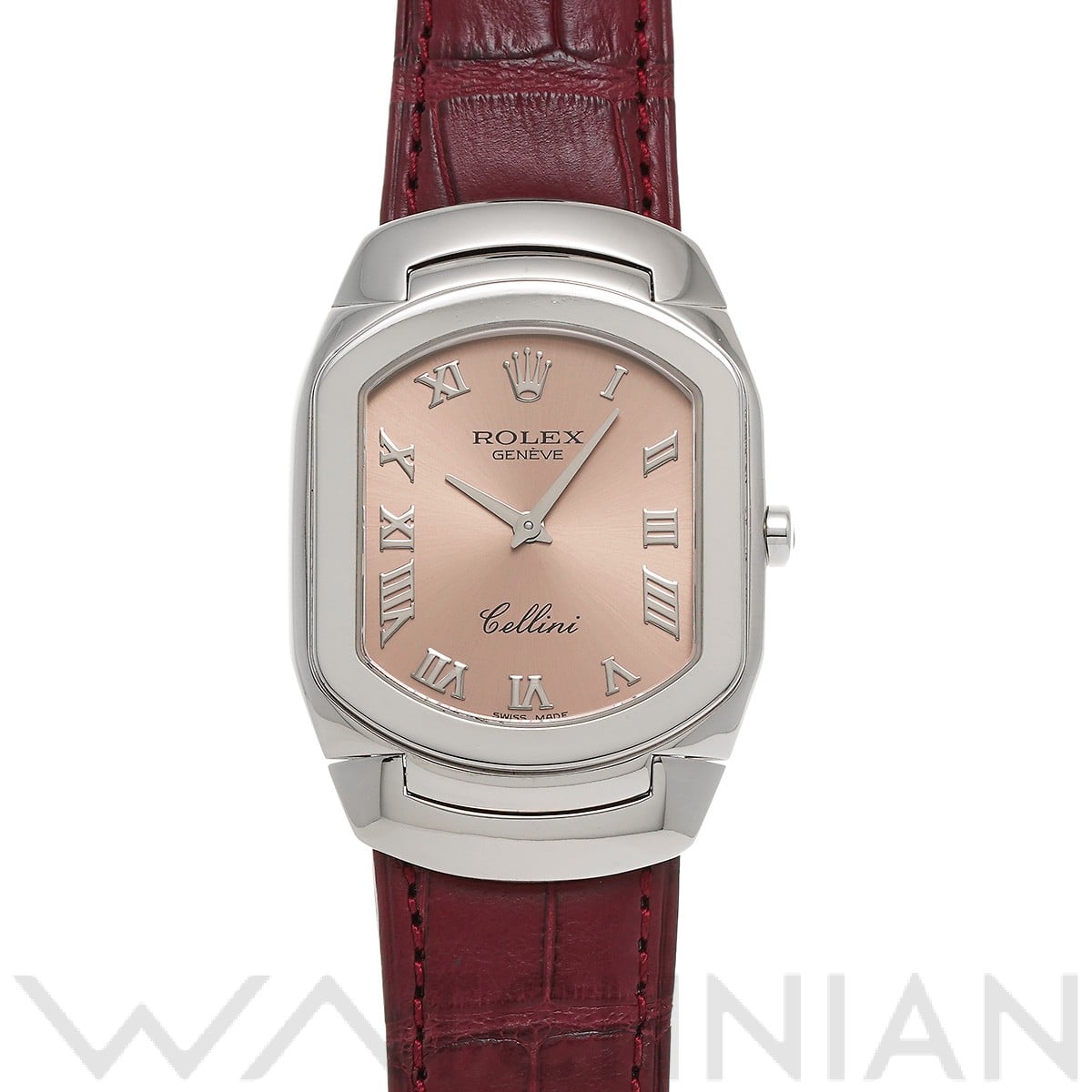 ロレックス / ROLEX チェリーニ 6633/9 ピンク レディース 時計 【中古】【wristwatch】