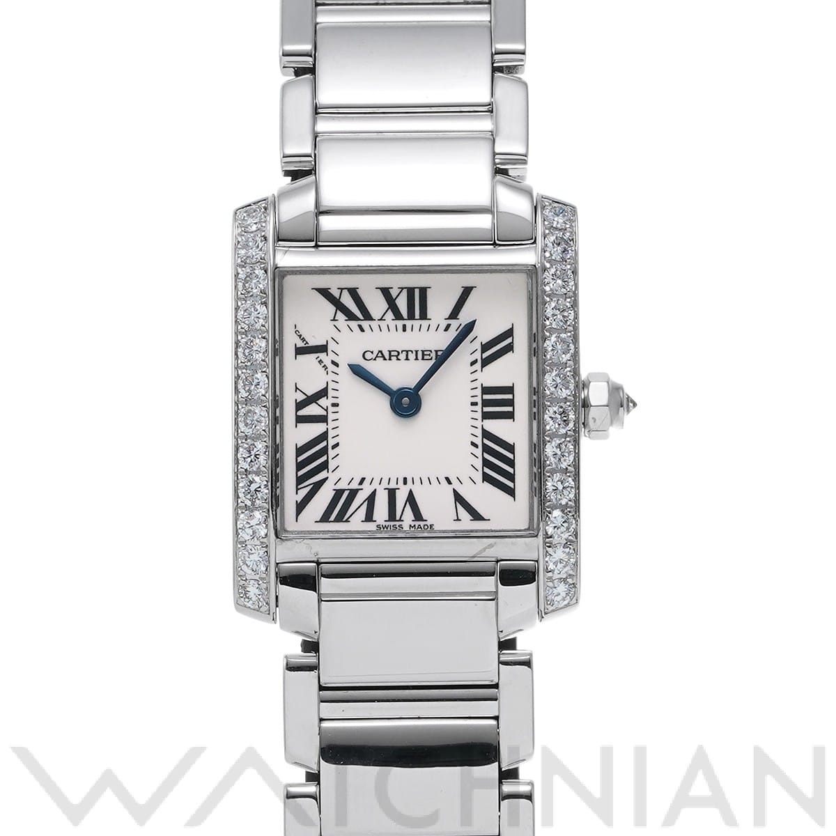 カルティエ / CARTIER タンク フランセーズ SM WE1002S3 シルバー レディース 時計 【中古】【wristwatch】