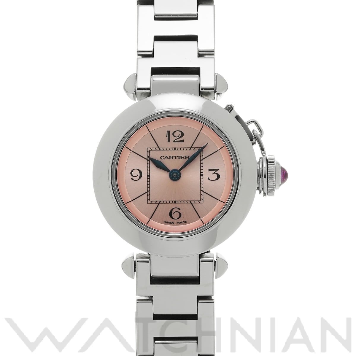 カルティエ / CARTIER ミスパシャ W3140008 ピンク レディース 時計 【中古】【wristwatch】