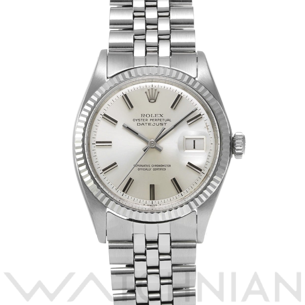 デイトジャスト 1601 30番台(1972年頃製造) シルバー ロレックス ROLEX メンズ 【中古】